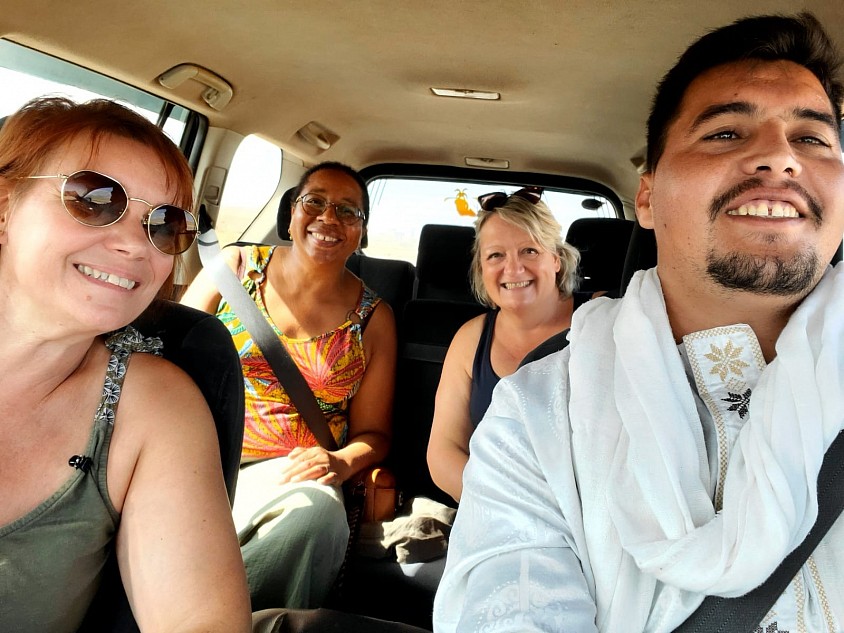 🚙🇲🇦 The road is part of the adventure.  With Hassan safari tours , every road trip is more than just getting from one place to another. It’s about discovering Morocco’s hidden landscapes, meeting local people, stopping for mint tea, sharing stories, and enjoying the freedom of the open road.  From the winding roads of the Atlas Mountains to the endless tracks of the Sahara, we know the roads, the stories, and the places worth stopping for. 🏔️🐪🌴  Private journeys. Real experiences. Morocco from the road.  📍 Hassan safari tours 🧭Hassansafaritours.com 📲 WhatsApp: +212 689531657  Guided by experts, inspired by Morocco. ❤️🇲🇦  #hassansafaritours #adventure #MoroccoRoadTrip #morocco In the desert #desert #adventure